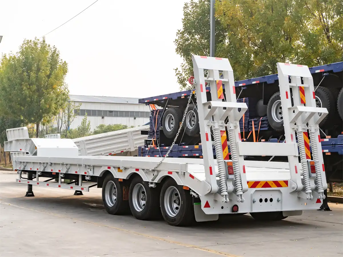 3 Axle Low Bed Trailer