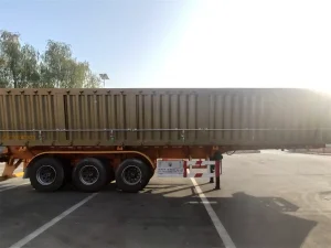 Tri Axle Side Tipper Trailer for Sale