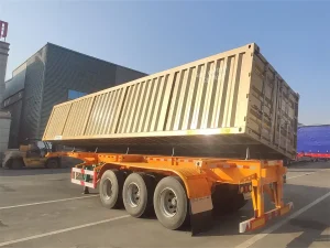 Tri Axle Side Tipper Trailer for Sale