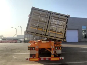 Tri Axle Side Tipper Trailer for Sale