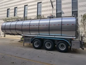 Stainless Steel Tanker Trailer
