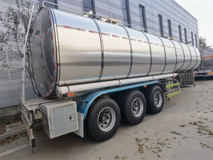 Stainless Steel Tanker Trailer