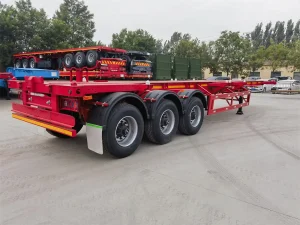Tri Axle Skeletal Trailer