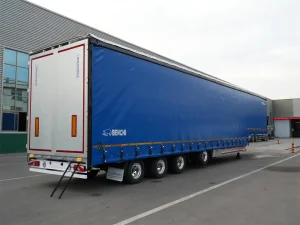 45 Ft Curtain Side Trailer