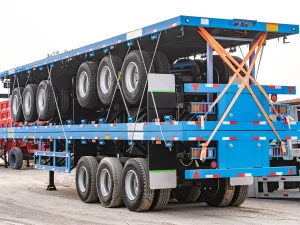 3 Axle Flatbed Trailer