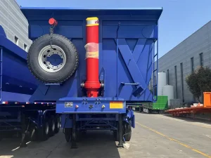 End Dump Semi Trailer