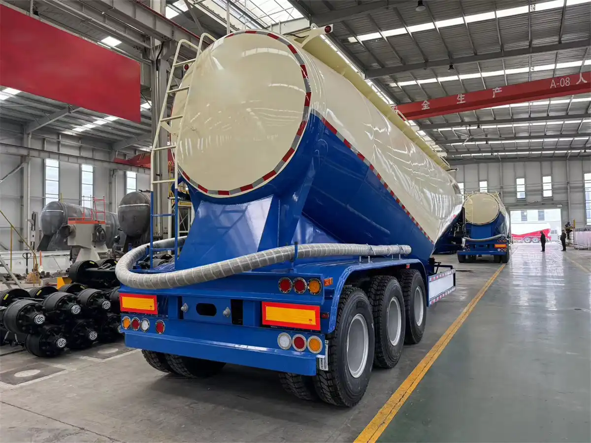 40CBM bulk cement tanker trailer