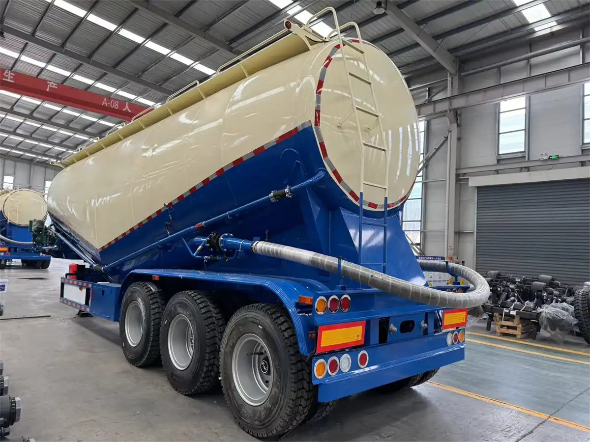 40CBM bulk cement tanker trailer