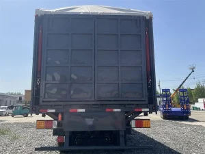 Fence Cargo Trailer with Hydraulic Lift Gate