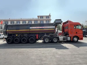 Tipper Trailer with Electric Tarp