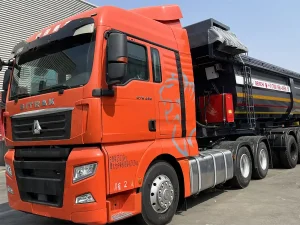 Tipper Trailer with Electric Tarp