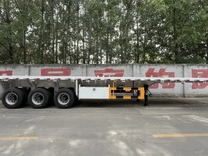 Tri Axle Flatbed Semi Trailer