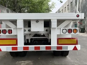 Tri Axle Flatbed Semi Trailer
