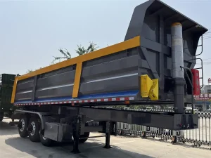 Tri Axle End Dump Trailer
