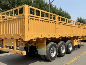 3 Axle Fence Cargo Semi Trailer