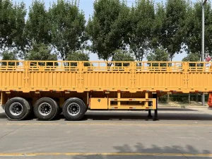 3 Axle Fence Cargo Semi Trailer