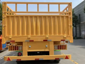 3 Axle Fence Cargo Semi Trailer