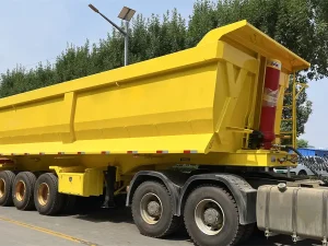 40 CBM Tri Axle Dump Trailer