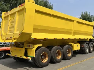 40 CBM Tri Axle Dump Trailer