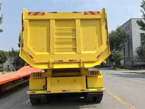40 CBM Tri Axle Dump Trailer