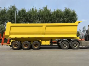 40 CBM Tri Axle Dump Trailer