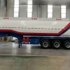 Tri Axle Stainless Steel Fuel Tanker Trailer
