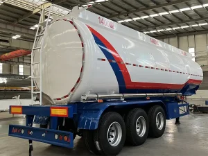 Tri Axle Stainless Steel Fuel Tanker Trailer