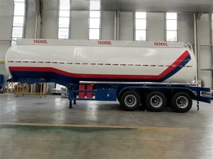 Tri Axle Stainless Steel Fuel Tanker Trailer
