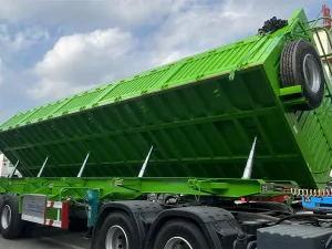 3 Axle Side Dump Trailer for Sale