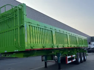 3 Axle Side Dump Trailer for Sale