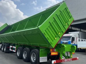 3 Axle Side Dump Trailer for Sale