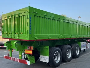 3 Axle Side Dump Trailer for Sale