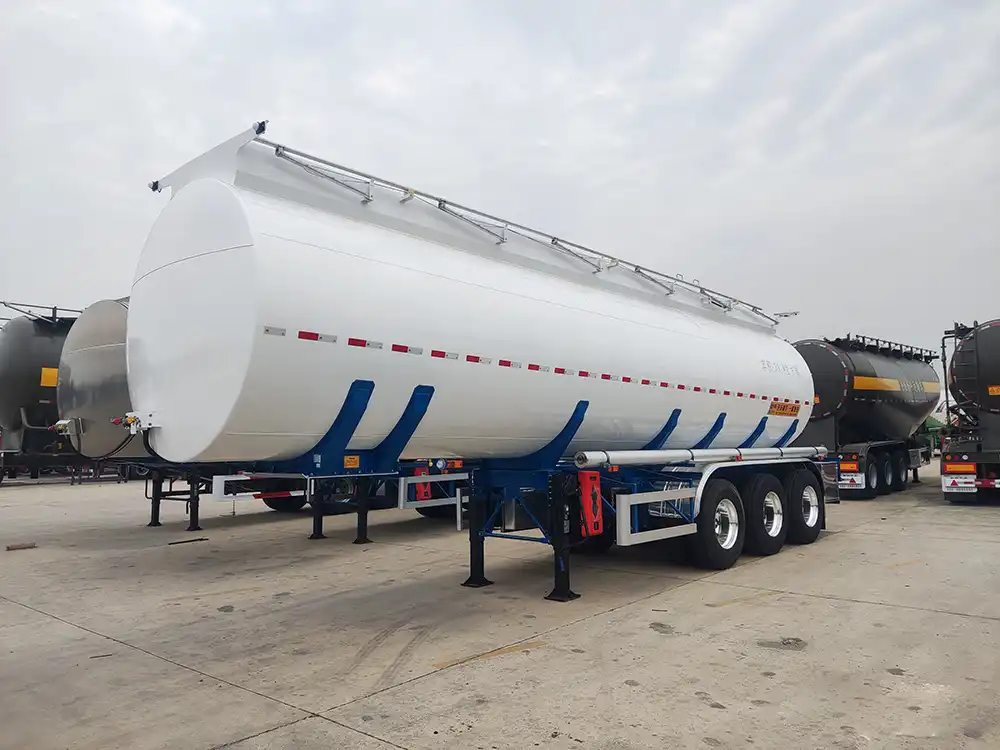 碳钢油罐车半挂车
