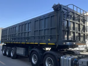 3 Axle Dropside Side Tipper Trailer