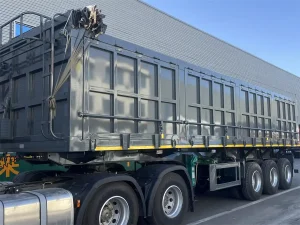 3 Axle Dropside Side Tipper Trailer