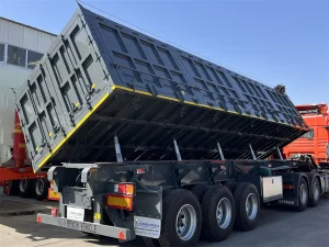 3 Axle Dropside Side Tipper Trailer