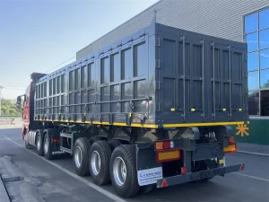 3 Axle Dropside Side Tipper Trailer