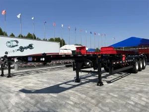 3 Axle Skeleton Semi Trailer