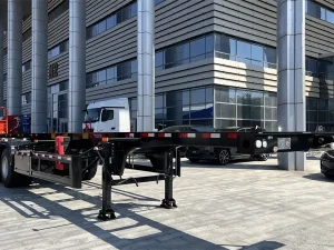 3 Axle Skeleton Semi Trailer