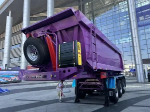 3 Axle Tipping Truck Trailer