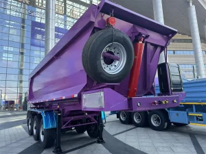 3 Axle Tipping Truck Trailer