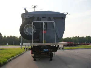 4 Axle U Shape Rear Dumper Trailer