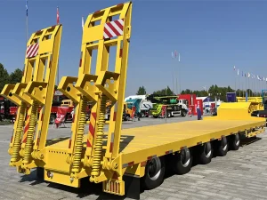 5 Axles 130 Tons Low Bed Trailer
