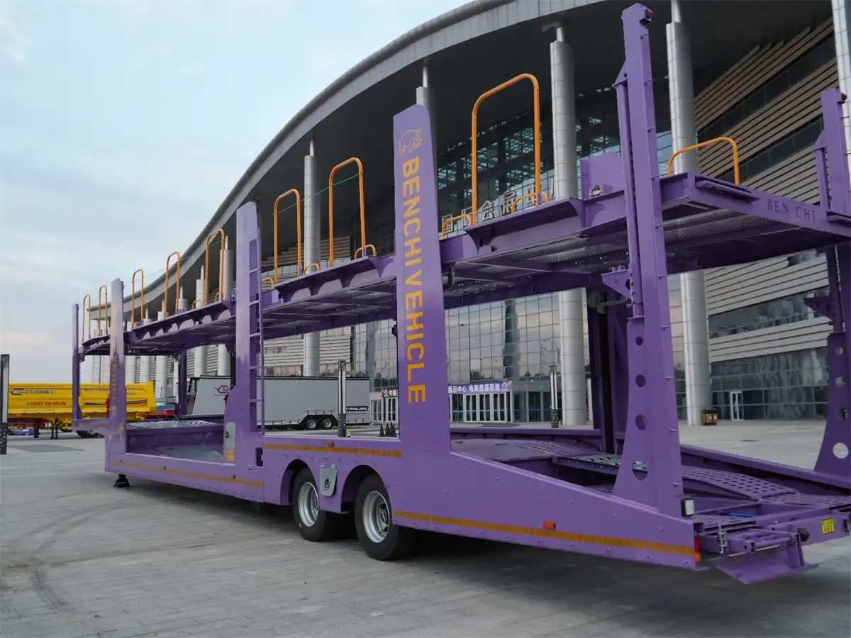 8 Car Transport Semi Trailer