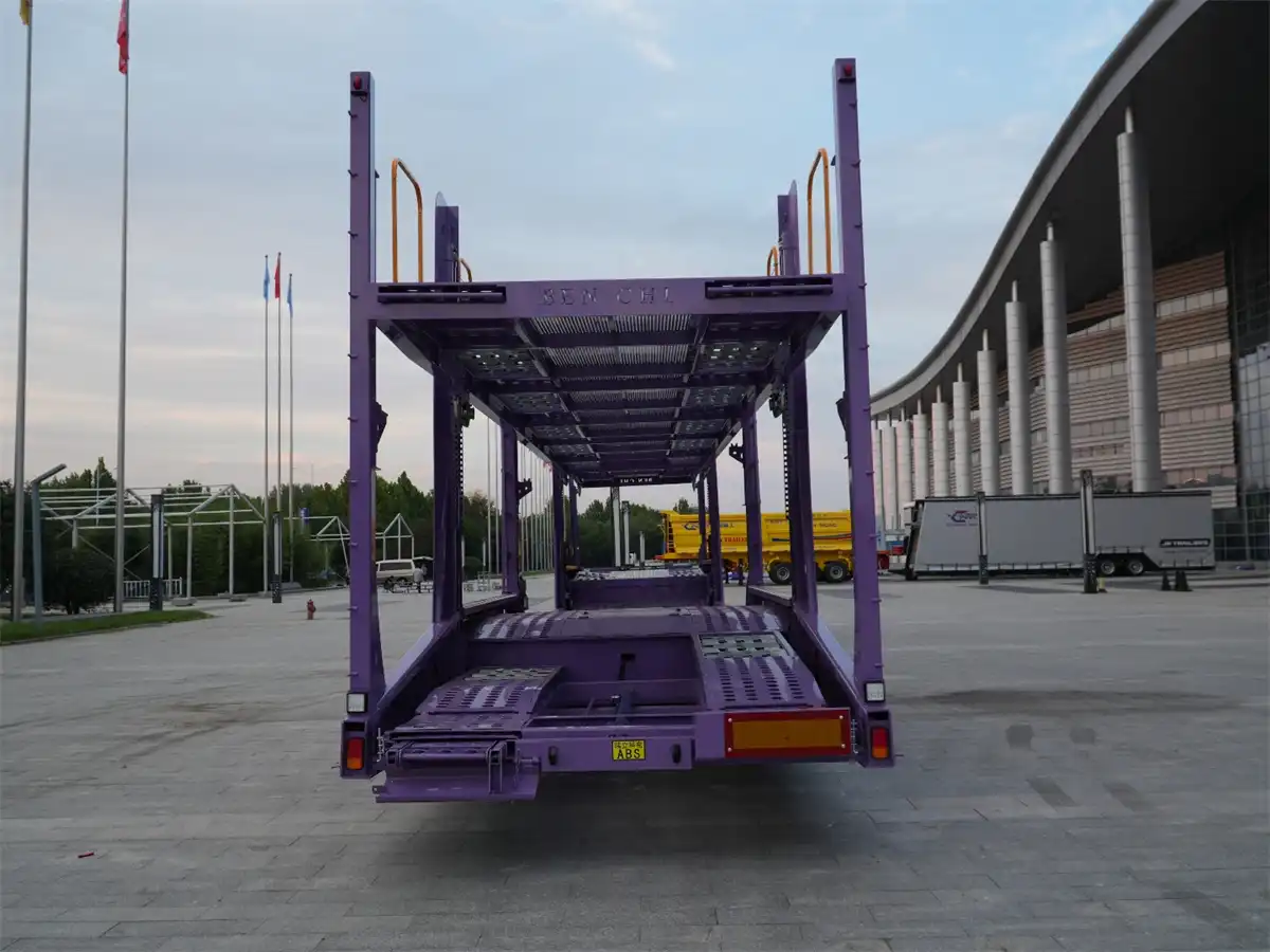 8 Car Transport Semi Trailer