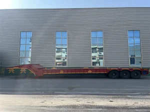 4 Axle 100 Ton Folding Gooseneck Trailer