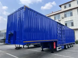 40 Ton Cargo Box Semi Trailer for Sale