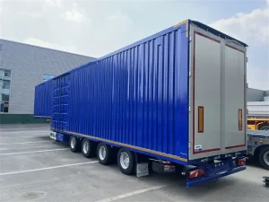 40 Ton Cargo Box Semi Trailer for Sale