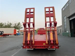 8 Axle Extendable Lowbed Trailer