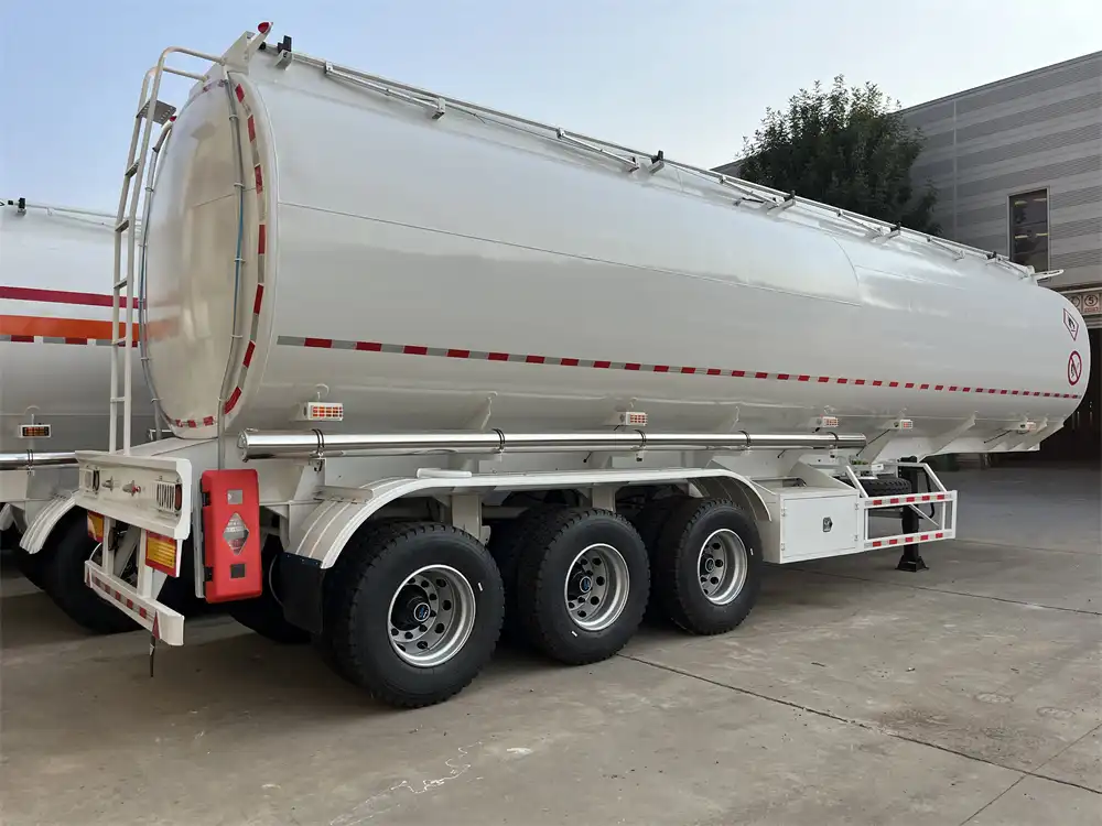 3 Axle Aluminum Tanker Trailer